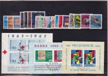 Schweiz 1961-1969 : Mi.-Nr.: 727 -  917 gest.