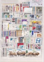 Polen 1980-83, Mich.-Nr.: 2664-2898 komplett gestempelt  Bl. 83  mängel