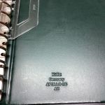 KABE Ringbinder  Apollo-RS wattiert leer grün  gebraucht