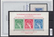 Berlin 1949, Mich.-Nr.: Block 1 ** geprüft  Attest  LUXUS