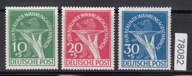 Berlin 1949, Mich.-Nr.: 68-70 **