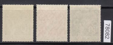 Berlin 1949, Mich.-Nr.: 68-70 **