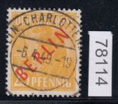 Berlin 1949, Mich.-Nr.: 27 LUXUS Voll-Stempel   Berlin   Charlottenburg