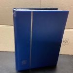 Briefmarkenalbum Einsteckalben DIN A 4 48 Seiten schwarz