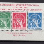 Berlin 1949, Mich.-Nr.: Block 1 **  III    Plattenfehler II  (68 II **)   2500,00