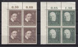 Bund 1949, Mich.-Nr.: 117-20  ** Eckrand