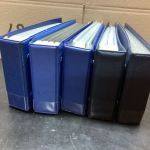 Briefe Alben 5 Stück  gebraucht leer LESEN