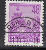DDR 1953, Mich.-Nr.: 376 LUXUS Voll-Stempel   Berlin  W8