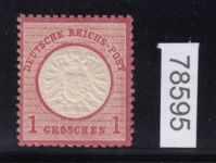 DR 1872, Mich.-Nr.: 19 ** geprüft  Befund