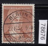 Bund 1952, Mich.-Nr.: 156 LUXUS gestempelt+gummi     Berlin Charlottenburg