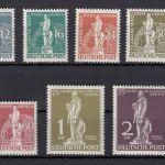 Berlin 1949, Mich.-Nr.: 35-41 ** geprüft  Attest