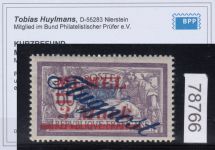 Memel 1922 Mi. Nr. 79 * geprüft  Befund