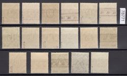 Bizone 1948  Mi. Nr. 52-68 I **  (Band) geprüft  Attest