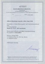 Bizone 1948  Mi. Nr. 52-68 II **  (Netz) geprüft  Attest