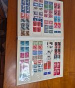 Sammlung Norwegen  ** 1 Album   4er,-Blocks