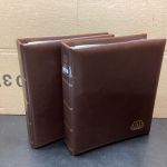 Lindner ETB- Briefe Album Lotus  2 Alben  mit Hüllen gebraucht