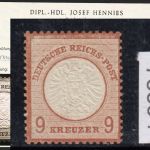 DR 1872, Mich.-Nr.: 27 a * geprüft  Befund