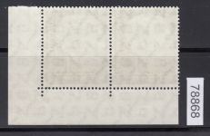 Bund 1954, Mich.-Nr.: 194 v ** FN 2  Eckrand  Zähnung L  ger. gummi  gepr. Befund Selten