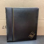 Deutsche Post  Zehnerbogenalbum  Ringbinder ( 4 Ringe )  + 40 Hüllen  gebraucht