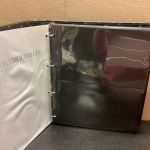 Deutsche Post  Zehnerbogenalbum  Ringbinder ( 4 Ringe )  + 40 Hüllen  gebraucht