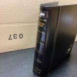 Deutsche Post  Zehnerbogenalbum  Ringbinder ( 4 Ringe )  + 40 Hüllen  gebraucht