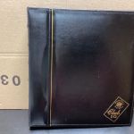 Deutsche Post  Zehnerbogenalbum  Ringbinder ( 4 Ringe )  + 40 Hüllen  gebraucht