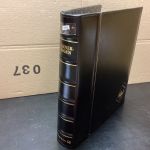 Deutsche Post  Zehnerbogenalbum  Ringbinder ( 4 Ringe )  + 40 Hüllen  gebraucht