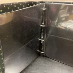 Deutsche Post  Zehnerbogenalbum  Ringbinder ( 4 Ringe )  + 40 Hüllen  gebraucht