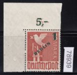 Berlin 1949, Mich.-Nr.: 67 **  Eckrand
