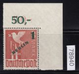 Berlin 1949, Mich.-Nr.: 67 **  Eckrand  geprüft