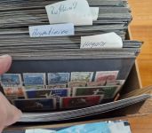 Europa    Steckkarten posten   ca. 500 Stück