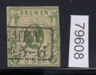 AD Bremen 1859, Mich.-Nr.: 4 gestempelt