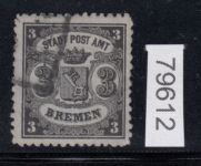 AD Bremen 1866, Mich.-Nr.: 11 gestempelt