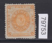 AD Bremen 1866, Mich.-Nr.: 10 a *