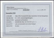 Saargebiet 1920 Mi. Nr. 31 gestempelt geprüft Befund