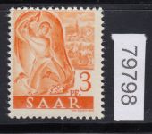 Saarland 1947 Mi. Nr. 227 II Fa G **   geprüft  Befund