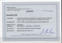 Saargebiet 1920 Mi. Nr. 16 III gestempelt geprüft Befund