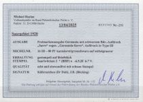 Saargebiet 1920 Mi. Nr. 16 III gestempelt geprüft Befund