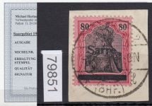 Saargebiet 1920 Mi. Nr. 16 III gestempelt geprüft Befund