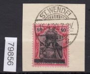 Saargebiet 1920 Mi. Nr. 16 III gestempelt geprüft Befund