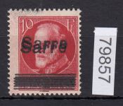 Saargebiet 1920 Mi. Nr. 19 DD *  geprüft Befund