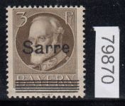 Saargebiet 1920 Mi. Nr. 31 B ** geprüft  Befund