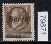 Saargebiet 1920 Mi. Nr. 31 B ** geprüft  Befund