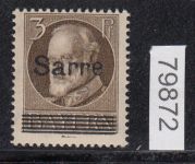 Saargebiet 1920 Mi. Nr. 31 B ** geprüft  Befund