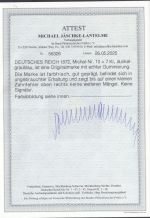 DR 1872, Mich.-Nr.: 10 * geprüft  Attest   lesen