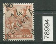 Bezirk 14 nr. 017d Dresden A28 d * 24 Pf., Gruppe 5, geprüft BPP