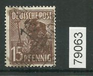 Bezirk 16 nr. 001e Altenburg 1 f ʘ 15 Pf., Gruppe 5, geprüft BPP