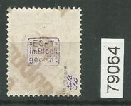 Bezirk 16 nr. 001e Altenburg 1 f ʘ 15 Pf., Gruppe 5, geprüft BPP