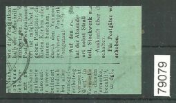 Bezirk 27 nr 003d Annaberg v ʘ 30 Pf., geprüft BPP