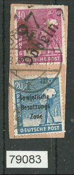 Bezirk 27 nr 020c Döbeln 2 ʘ 40 Pf., geprüft BPP